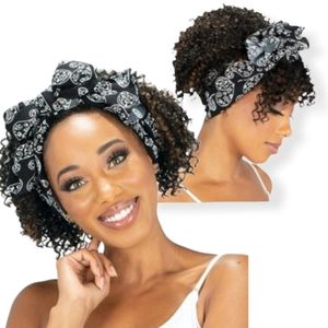 🥰Zury Sis Scarf Wig New UP-Do, Style SF-H Dry, Color, BK-Natural, NWT
